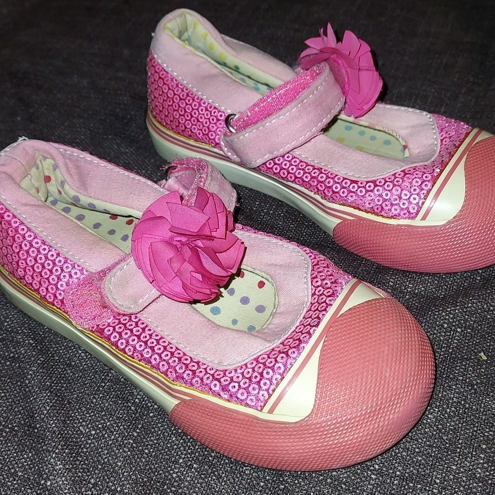 MORGAN & milo Kids snickers girls size  9 - Picture 4 of 9